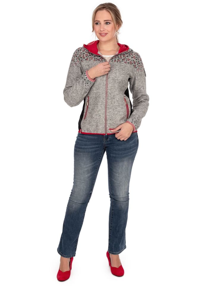 Almgwand Jacke GOPPESKOPF in grau günstig kaufen