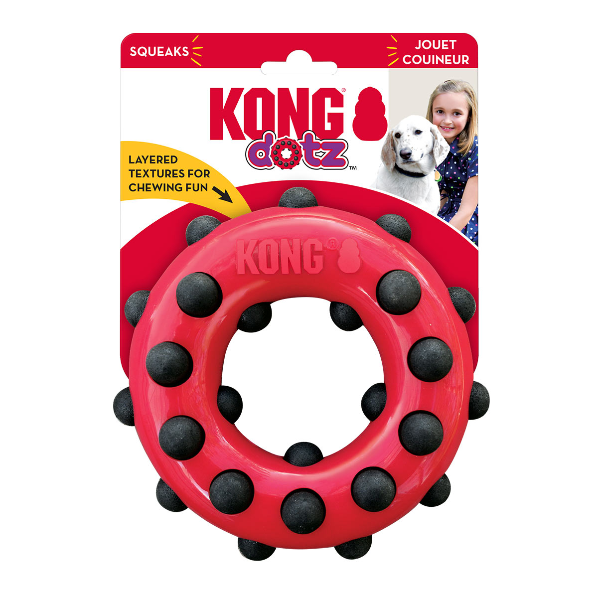 KONG Hundespielzeug Dotz Circle L günstig kaufen bei ZooRoyal