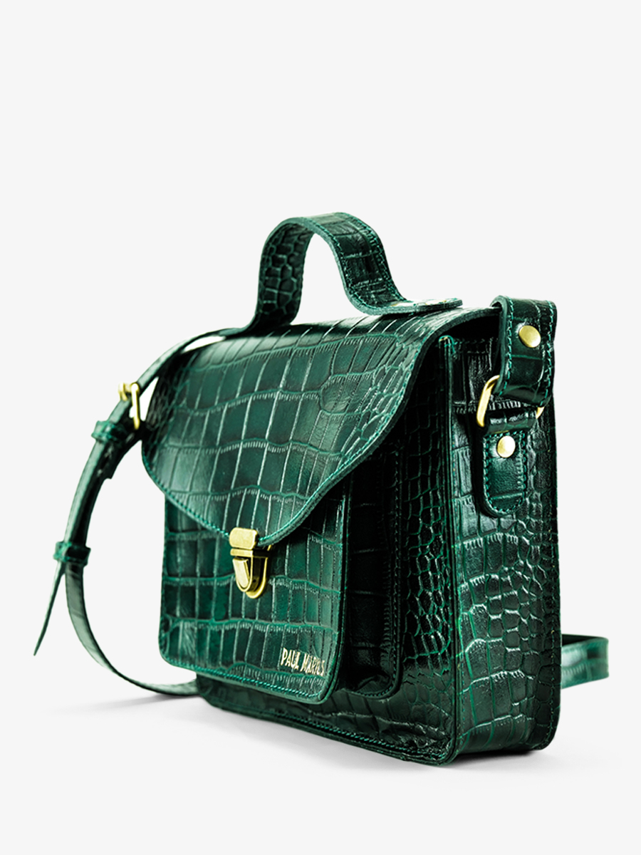 Mademoiselle George Alligator - Malachite