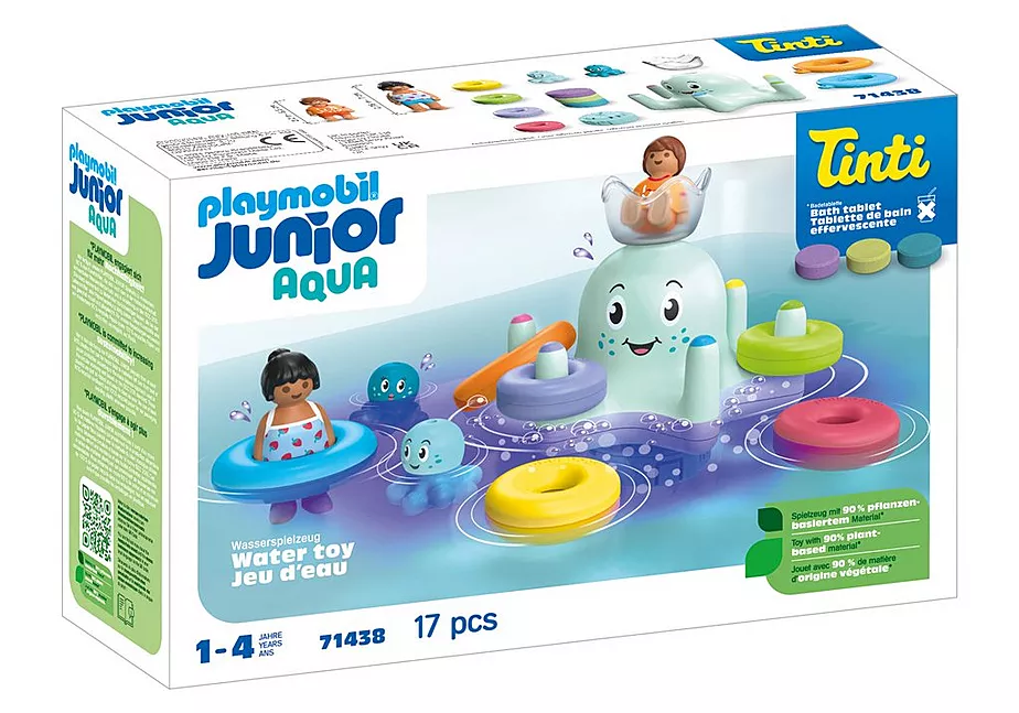 JUNIOR & Tinti: Bunter Tintenfisch