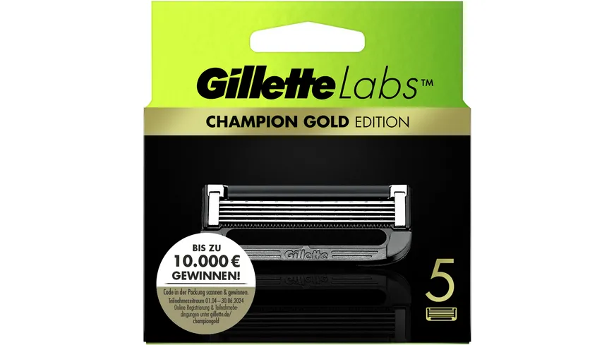 Gillette Labs Champion Gold Edition Rasierklingen