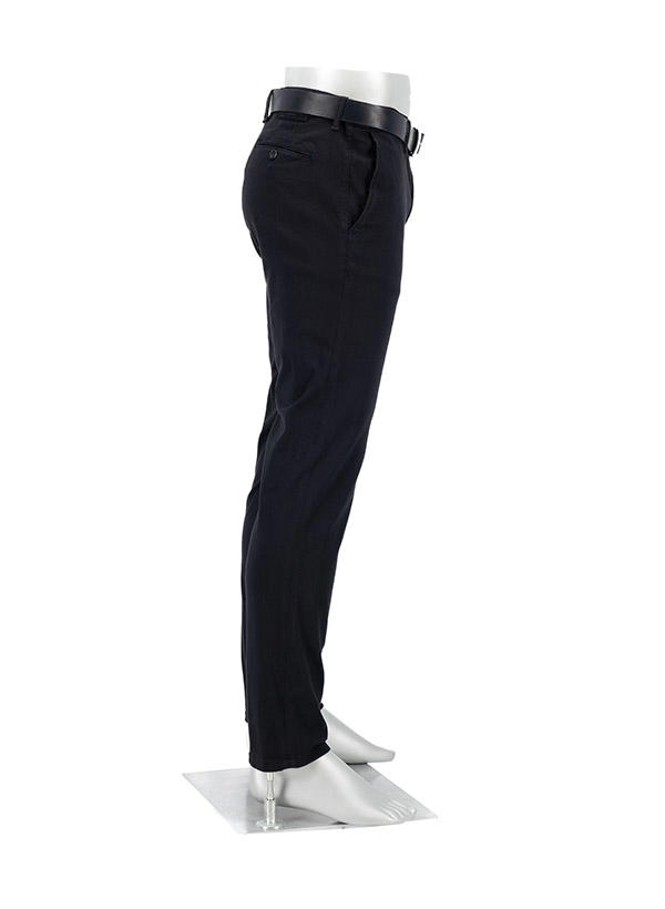Alberto, Hose Rob, Slim Fit, Baumwolle T400®, schwarz