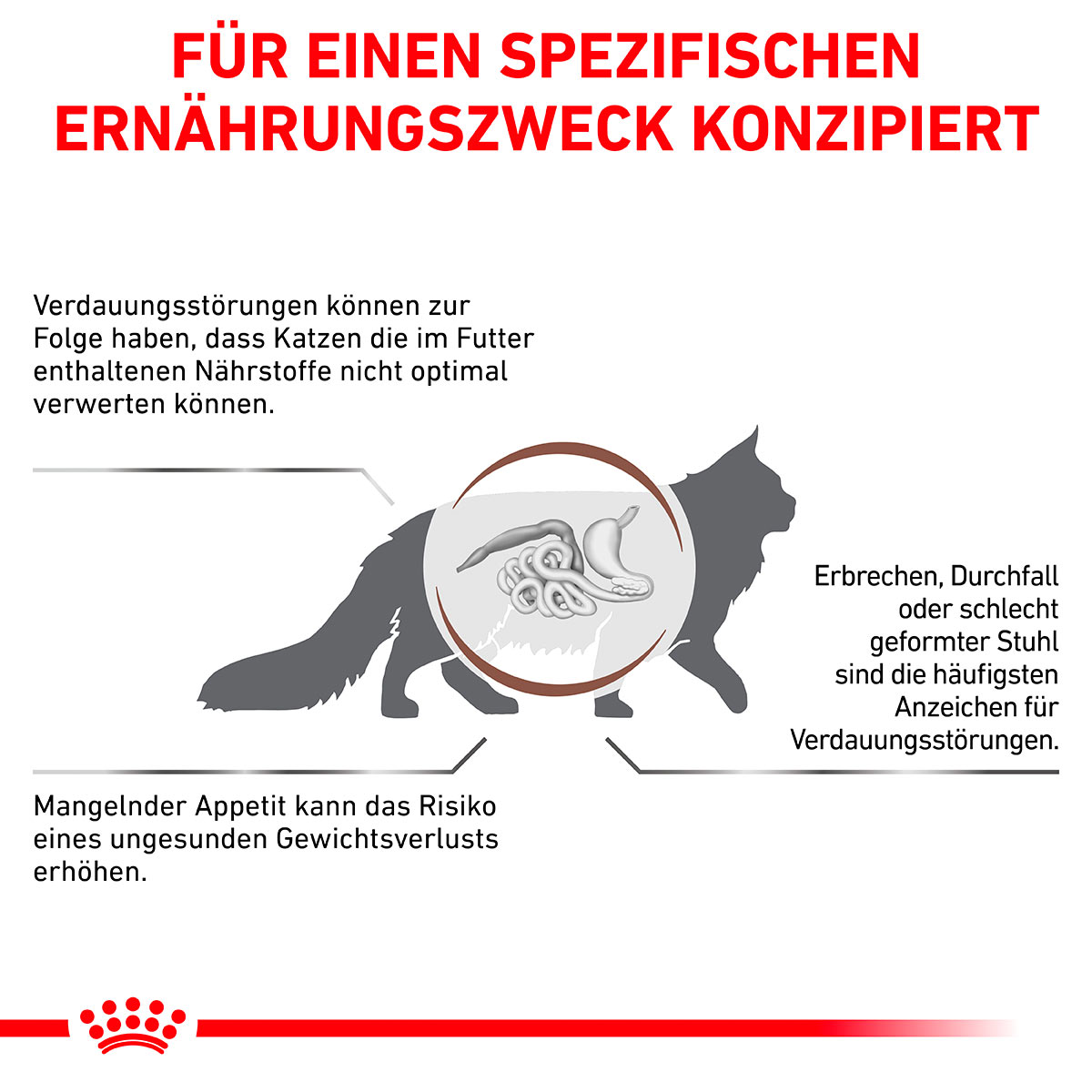 ROYAL CANIN Veterinary GASTROINTESTINAL Trockenfutter für Katzen