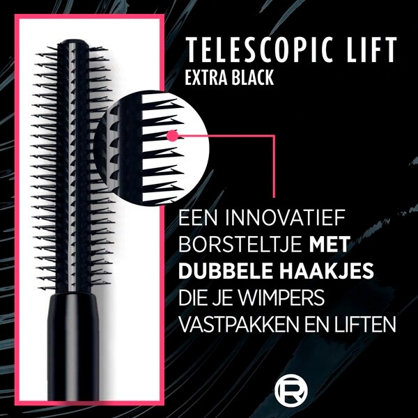 L'Oréal Paris Telescopic Lift Extra Black Mascara 9.9ml, Seen on TikTok