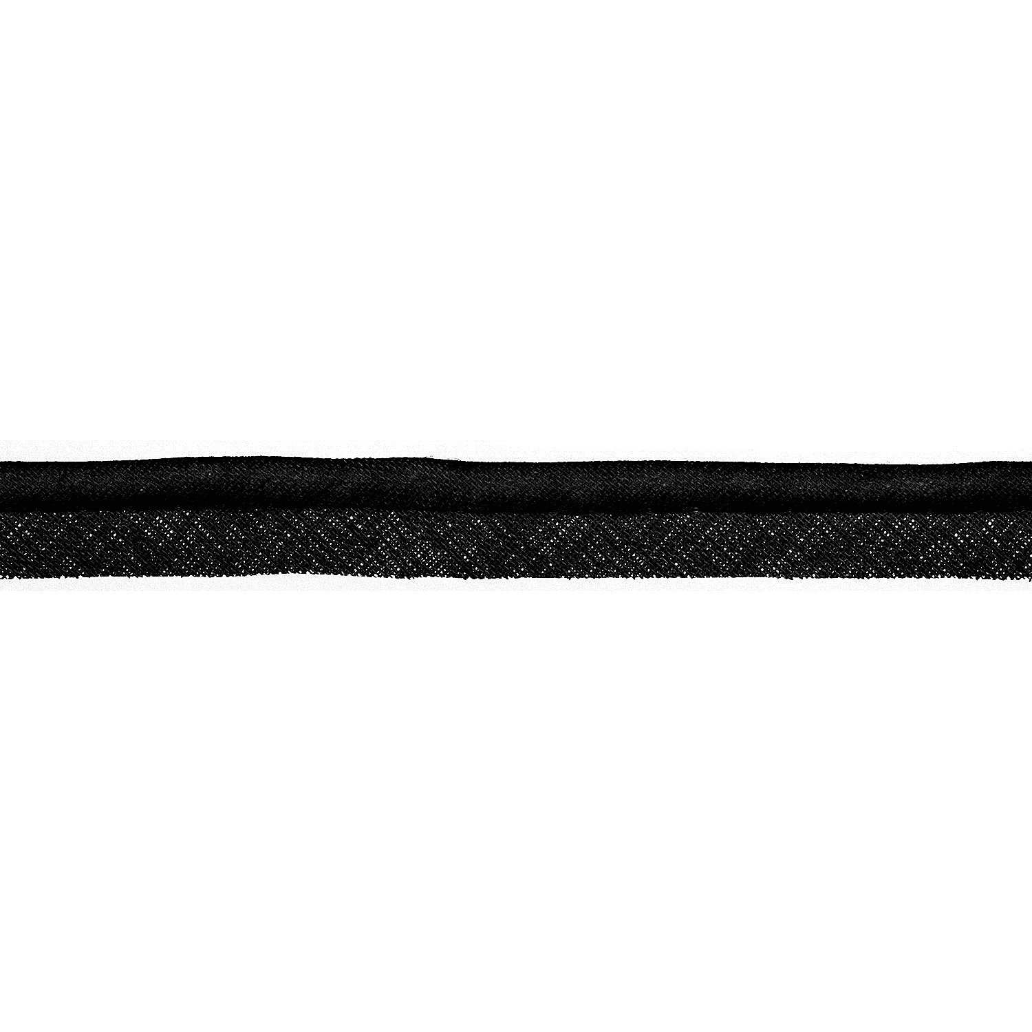 buttinette Jersey-Paspelband, schwarz, 3 mm Ø, 3 m