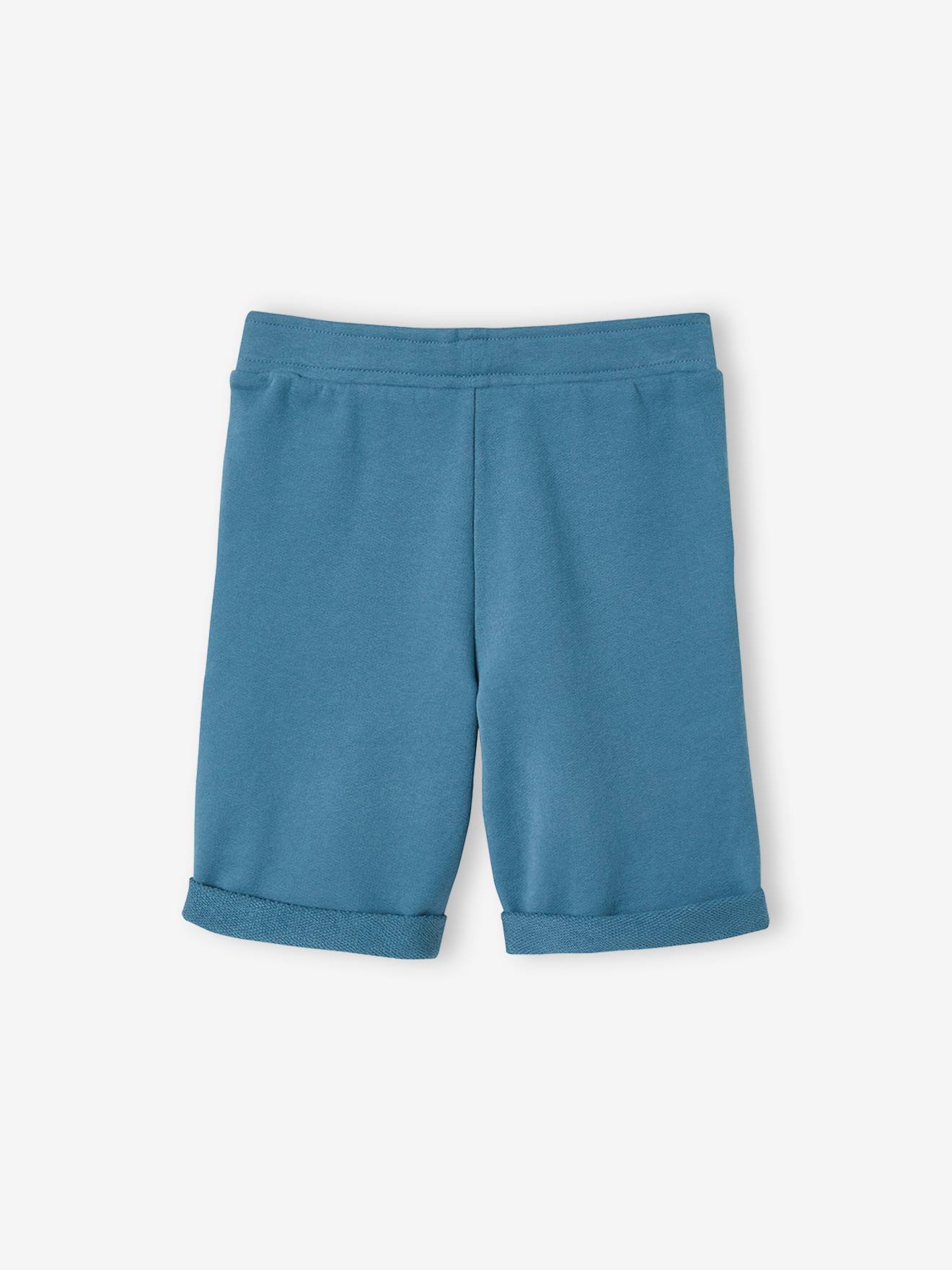 Bermuda Basics garçon en molleton anthracite