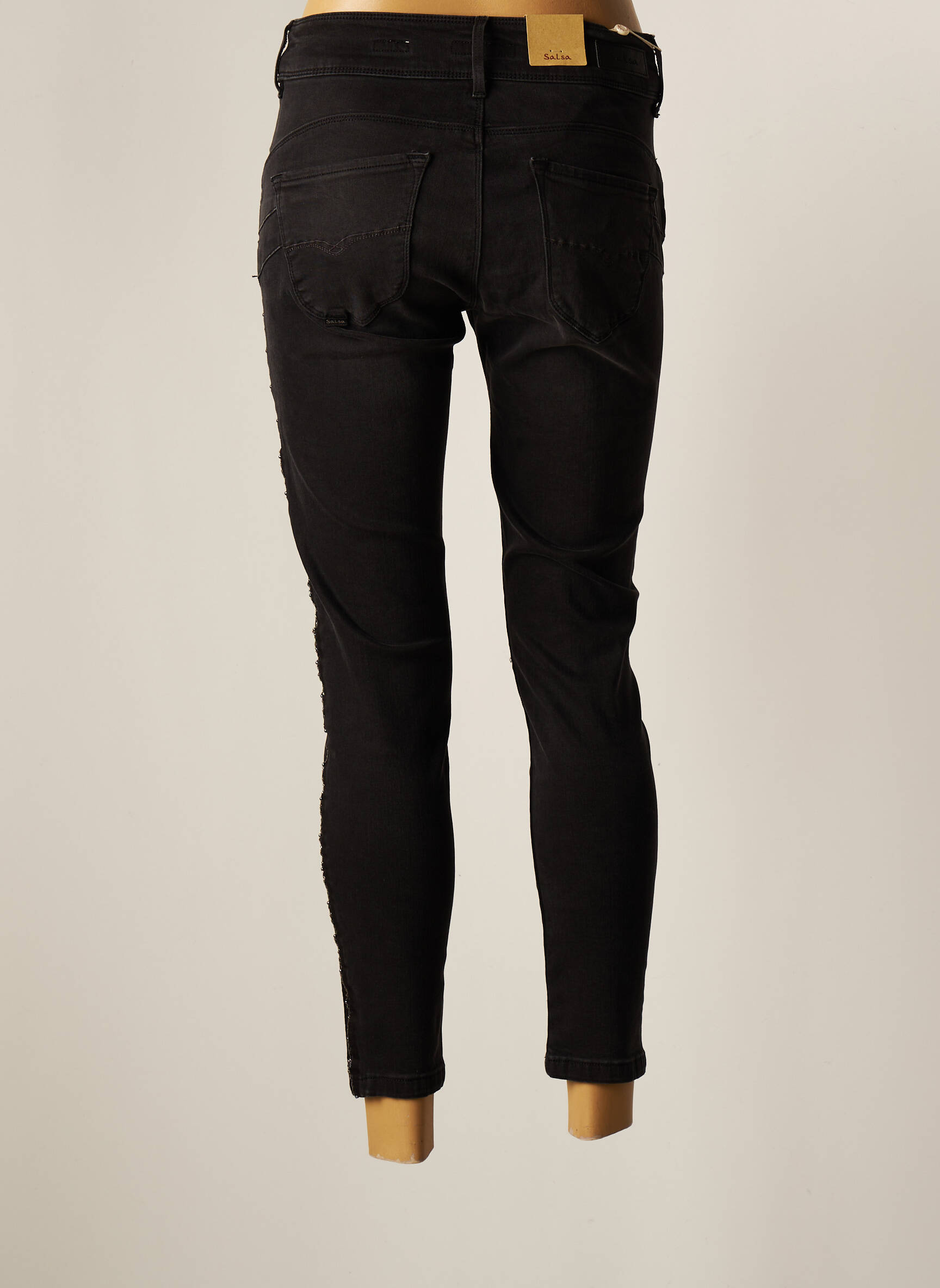 Salsa Jeans Coupe Slim Femme couleur gris