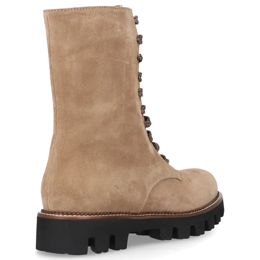EN AVANT - Stiefeletten 0526 Veloursleder - beige