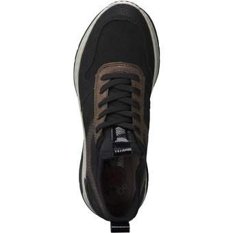 Rieker Slip On Sneaker in schwarz