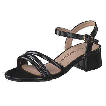 Claudia Ghizzani Sandale in schwarz