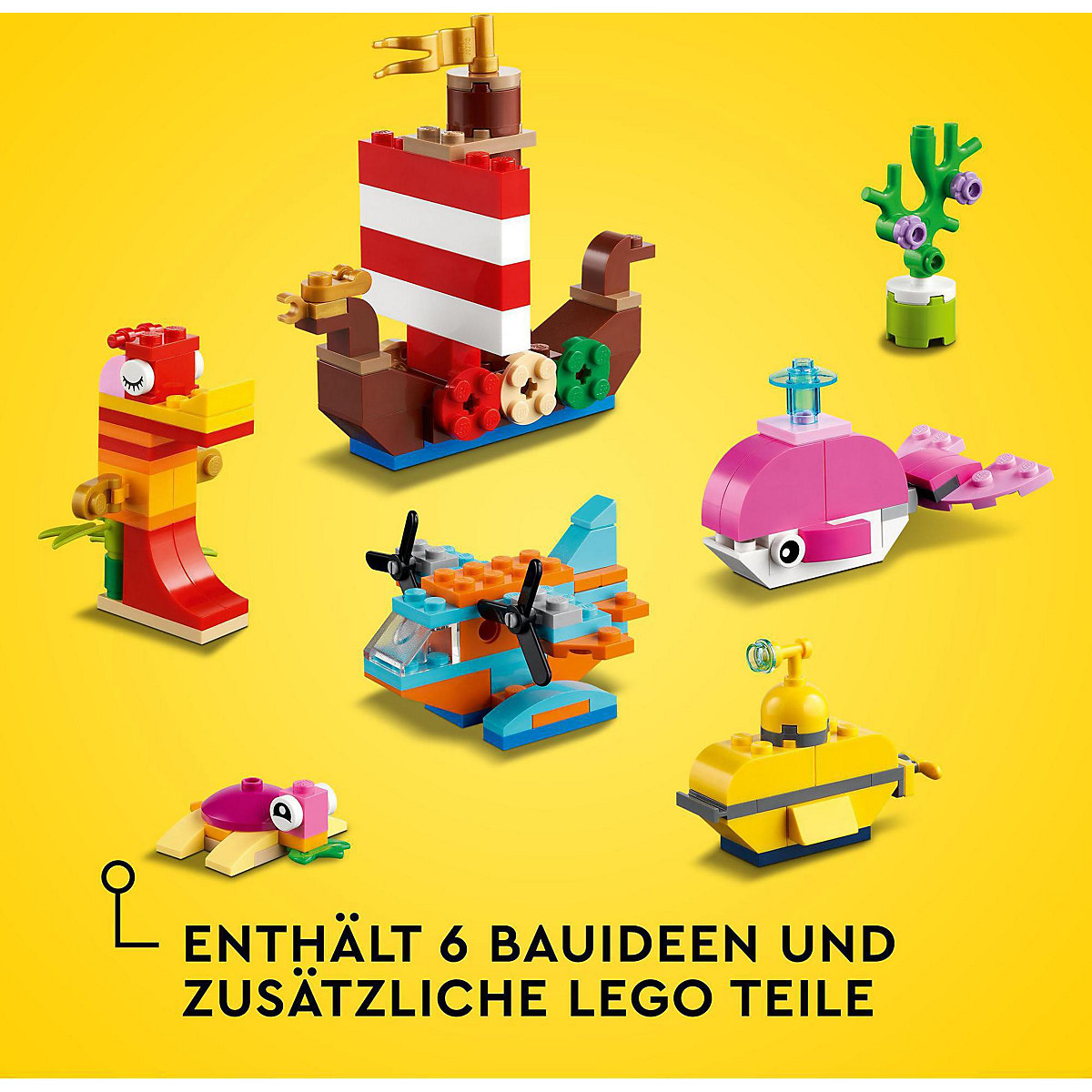 LEGO® Classic 11018 Kreativer Meeresspaß