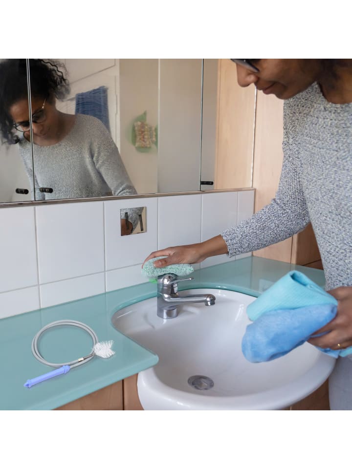 relaxdays Rohrreinigungsbürste in Grau - 1 m günstig kaufen onesize