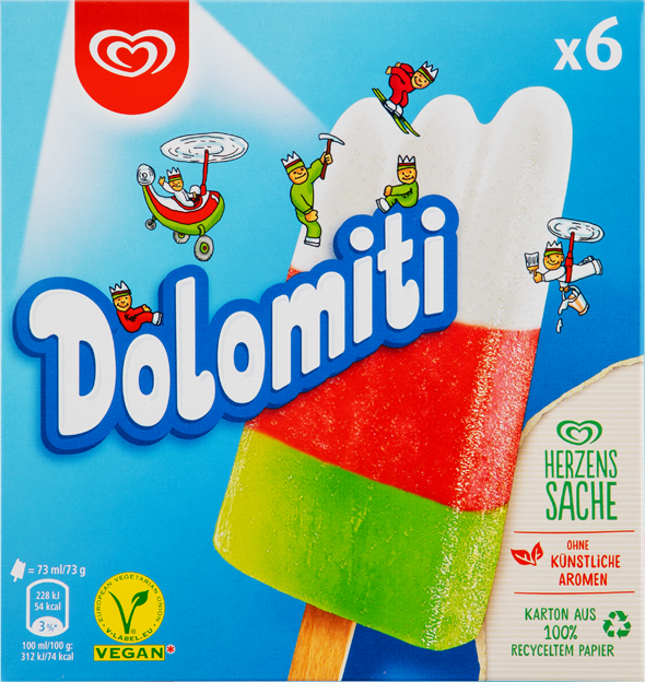 Langnese Dolomiti vegan