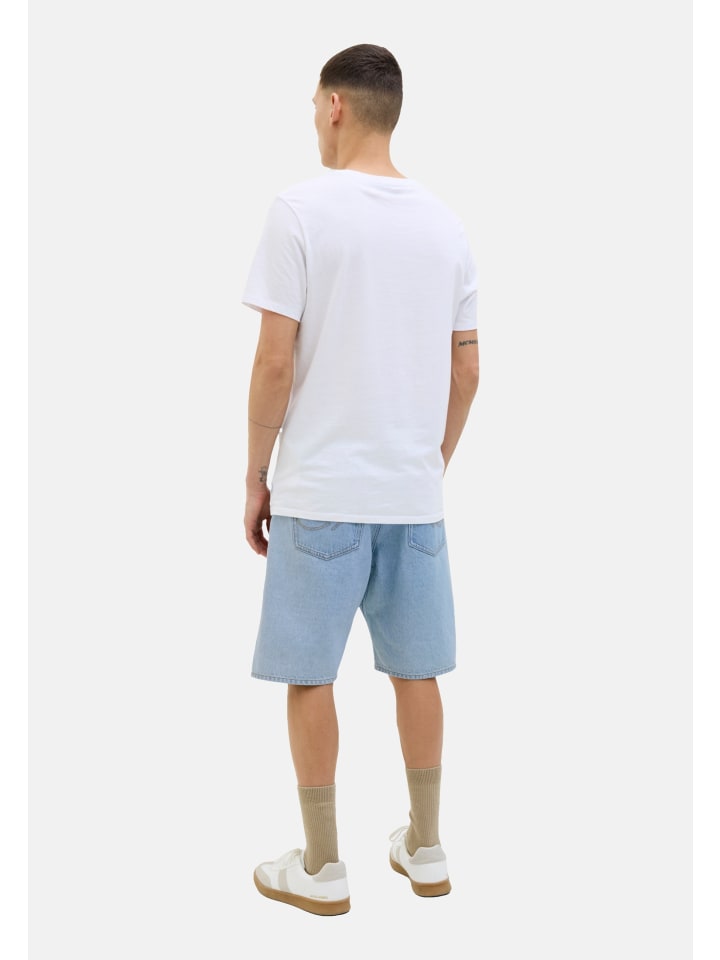 Jack & Jones Shorts 'Alex' in hellblau günstig kaufen
