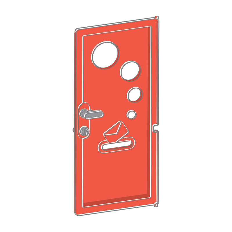 Porte de maison Smoby