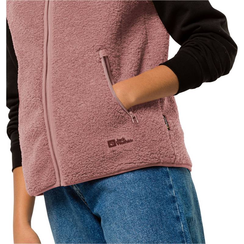 Jack Wolfskin HIGH CURL Fleeceweste Damen
