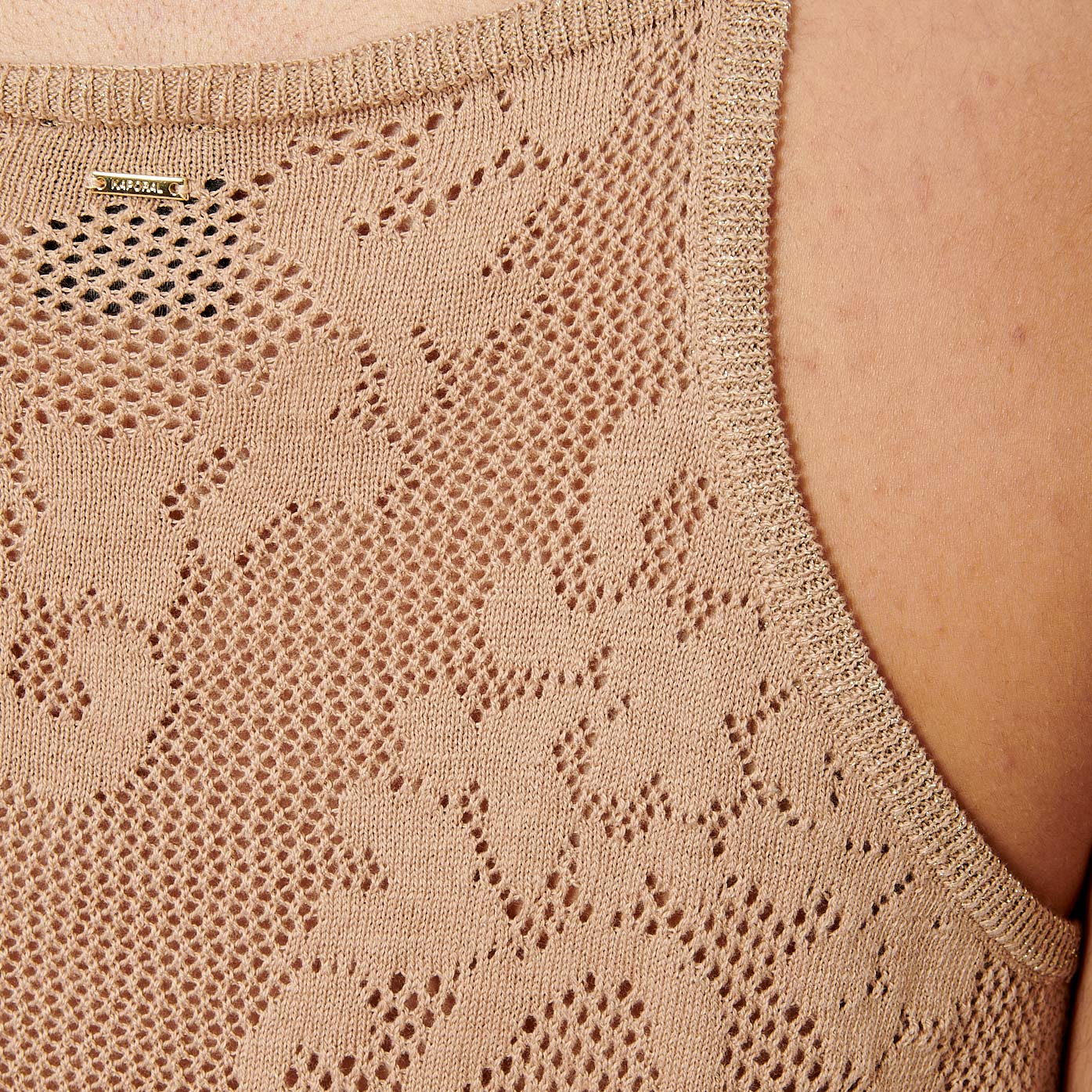 JOLIE  Top beige Femme