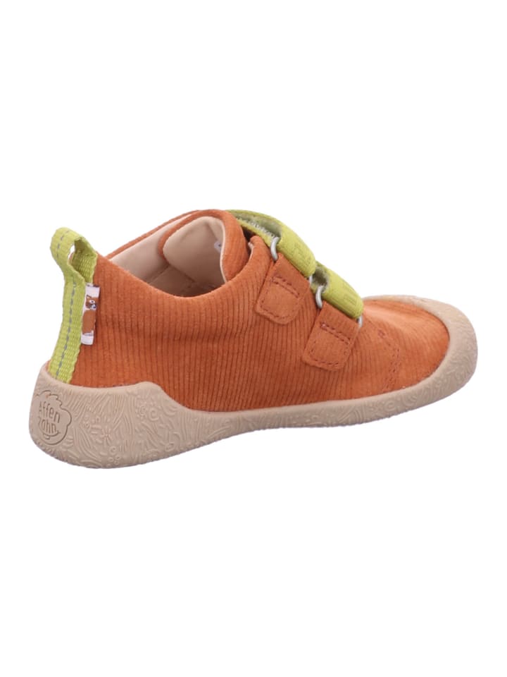 Affenzahn Jungen- Halbschuhe Lauflerner Leder Walky Katze in Braun günstig kaufen
