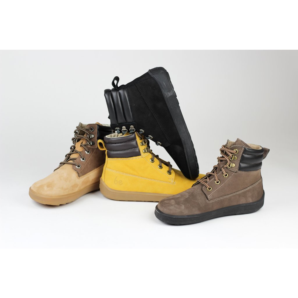 Be Lenka Nevada Mustard Barfuß-Übergangschuhe