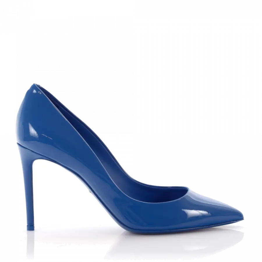 Dolce & Gabbana - Pumps Lackleder blau - blau