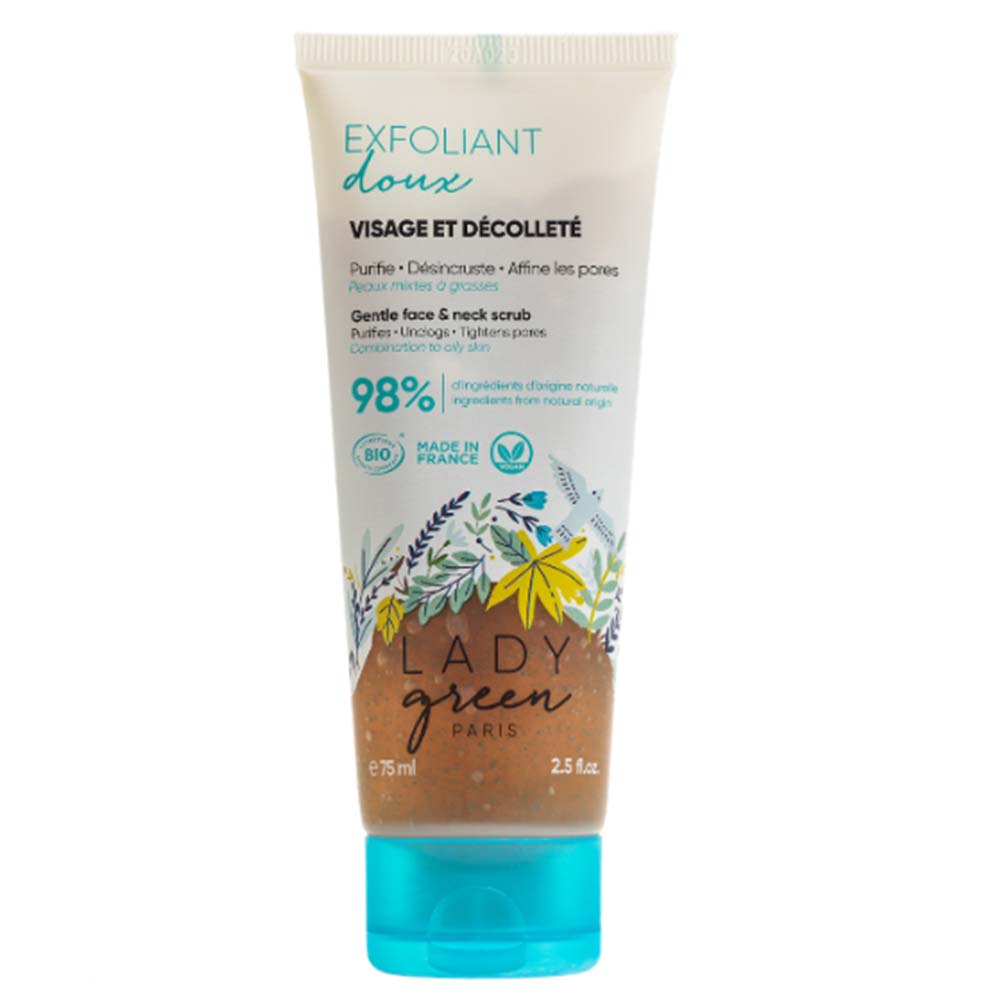 LADY green Sanfter Gesichts-Scrub 75 ml