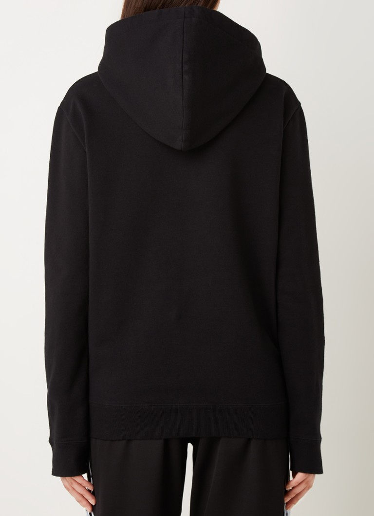 Felpa con cappuccio con logo Saint Laurent