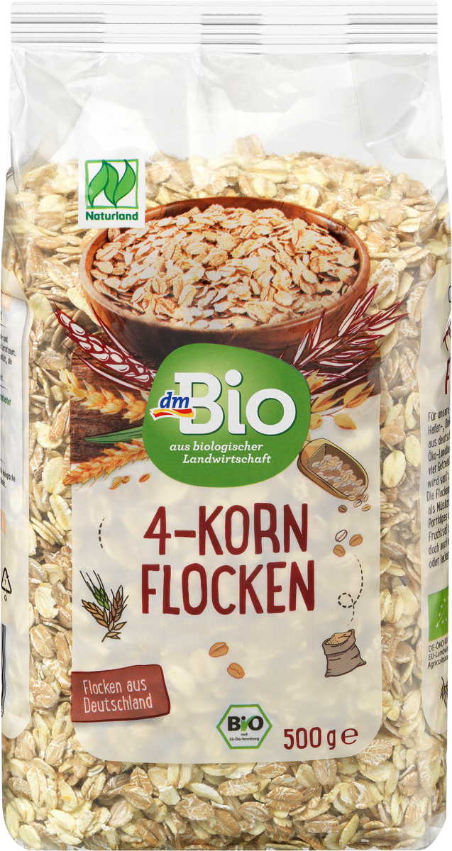 4-Korn Flocken, 500 g