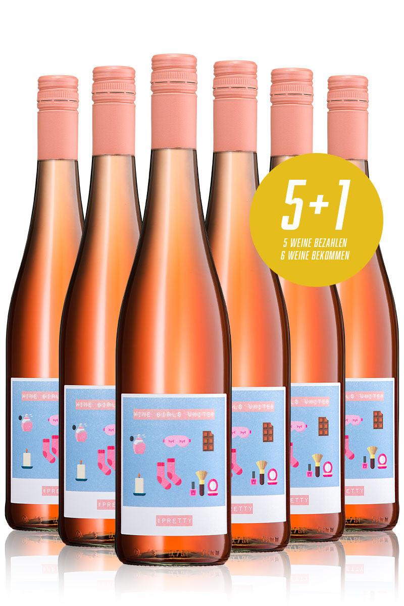 Pretty - 5+1 Paket Wine Girls United