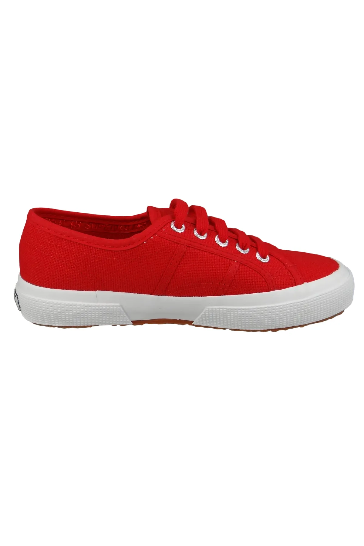 Superga  Sneaker - Rot - Flacher Absatz