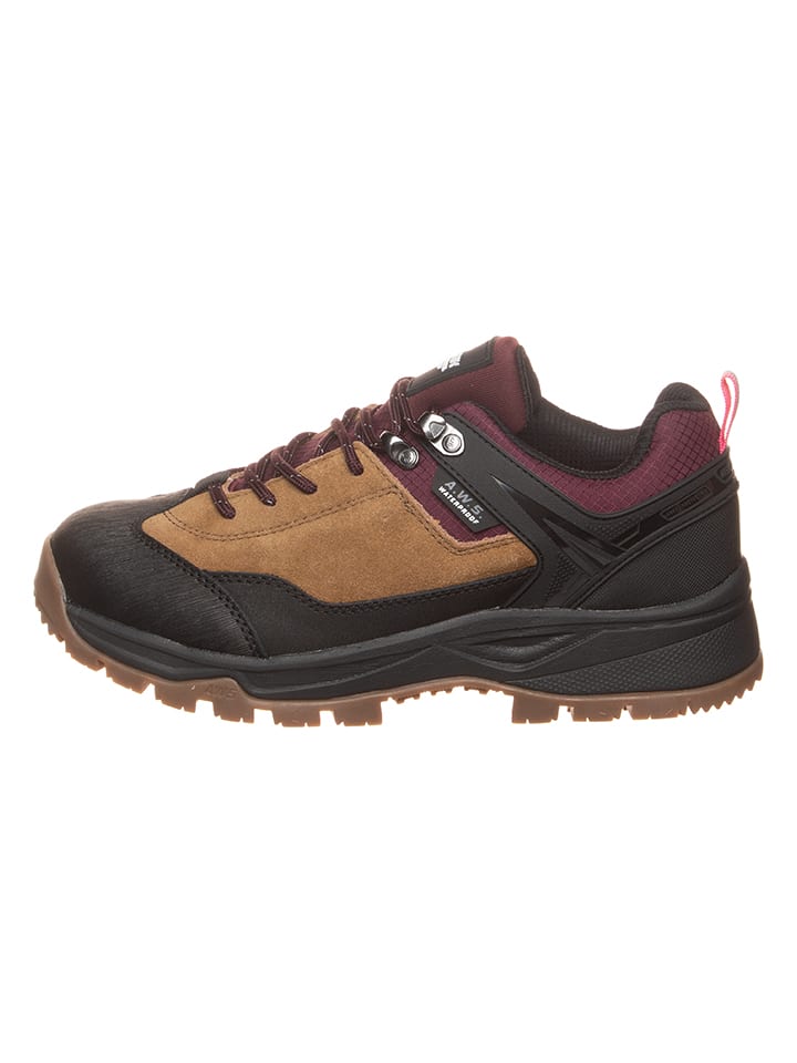 Icepeak Trekkingschuhe in Hellbraun/ Lila/ Schwarz günstig kaufen
