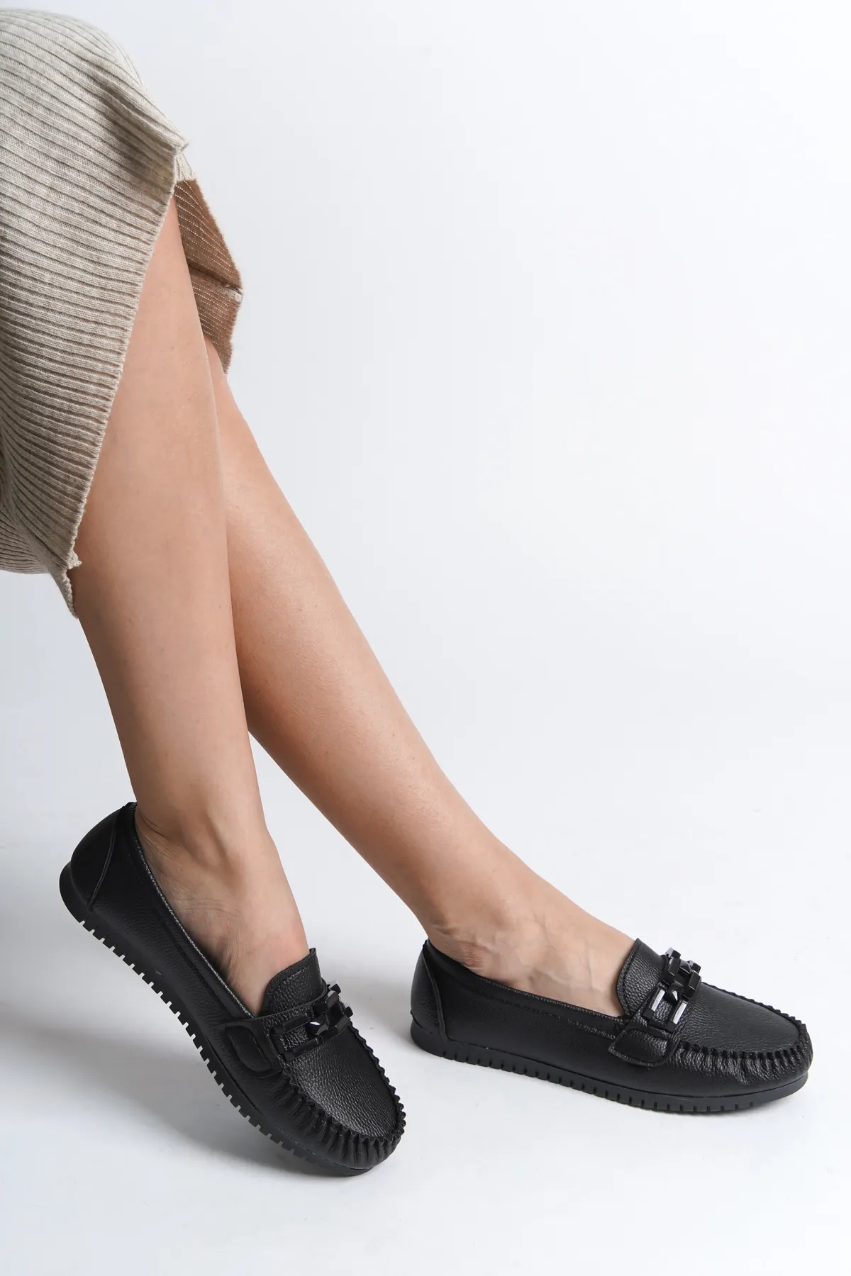 Capone Outfitters  Loafer - Schwarz - Flacher Absatz