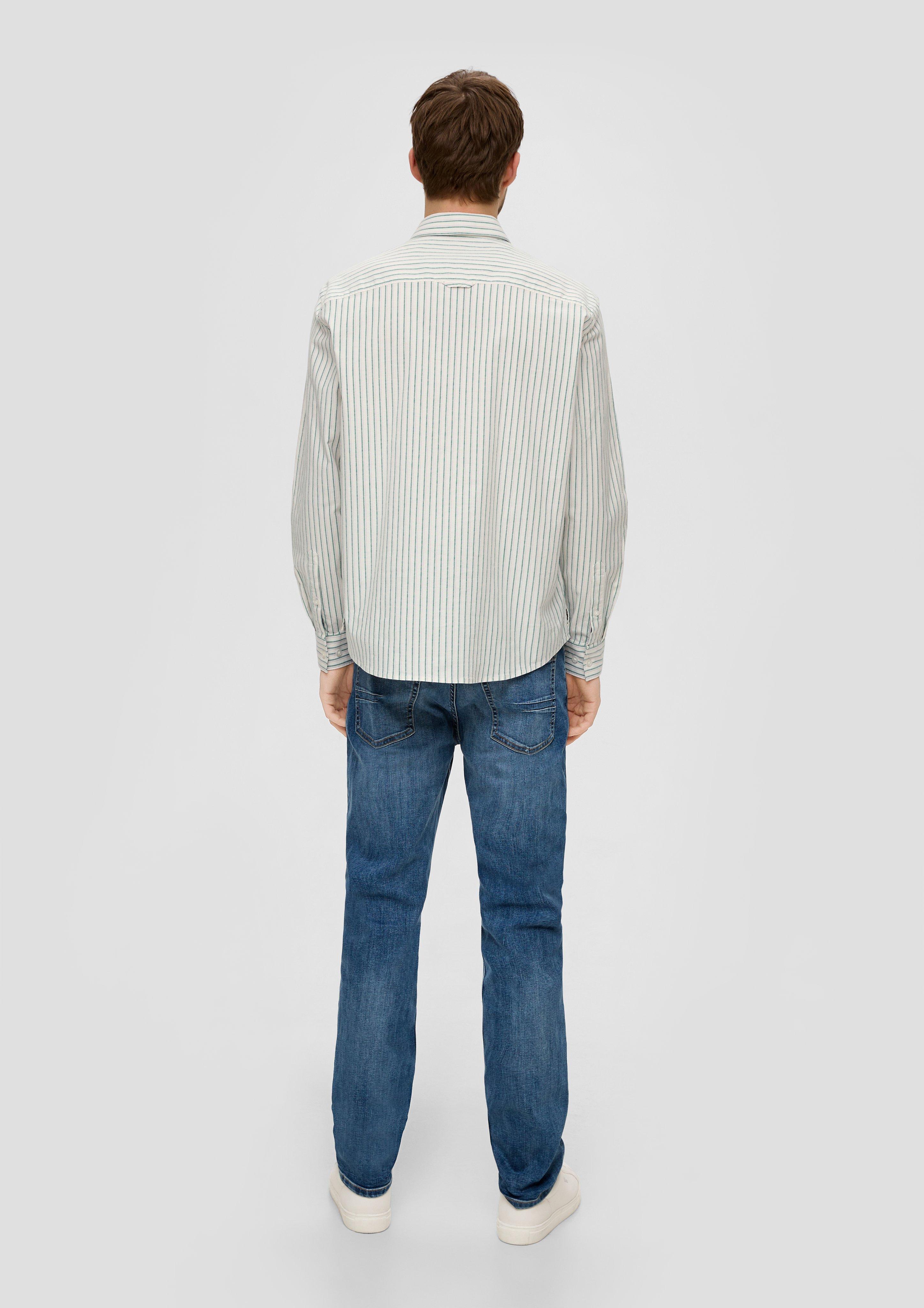 Langarmhemd mit Under-Button-down-Kragen  2140644-01G1