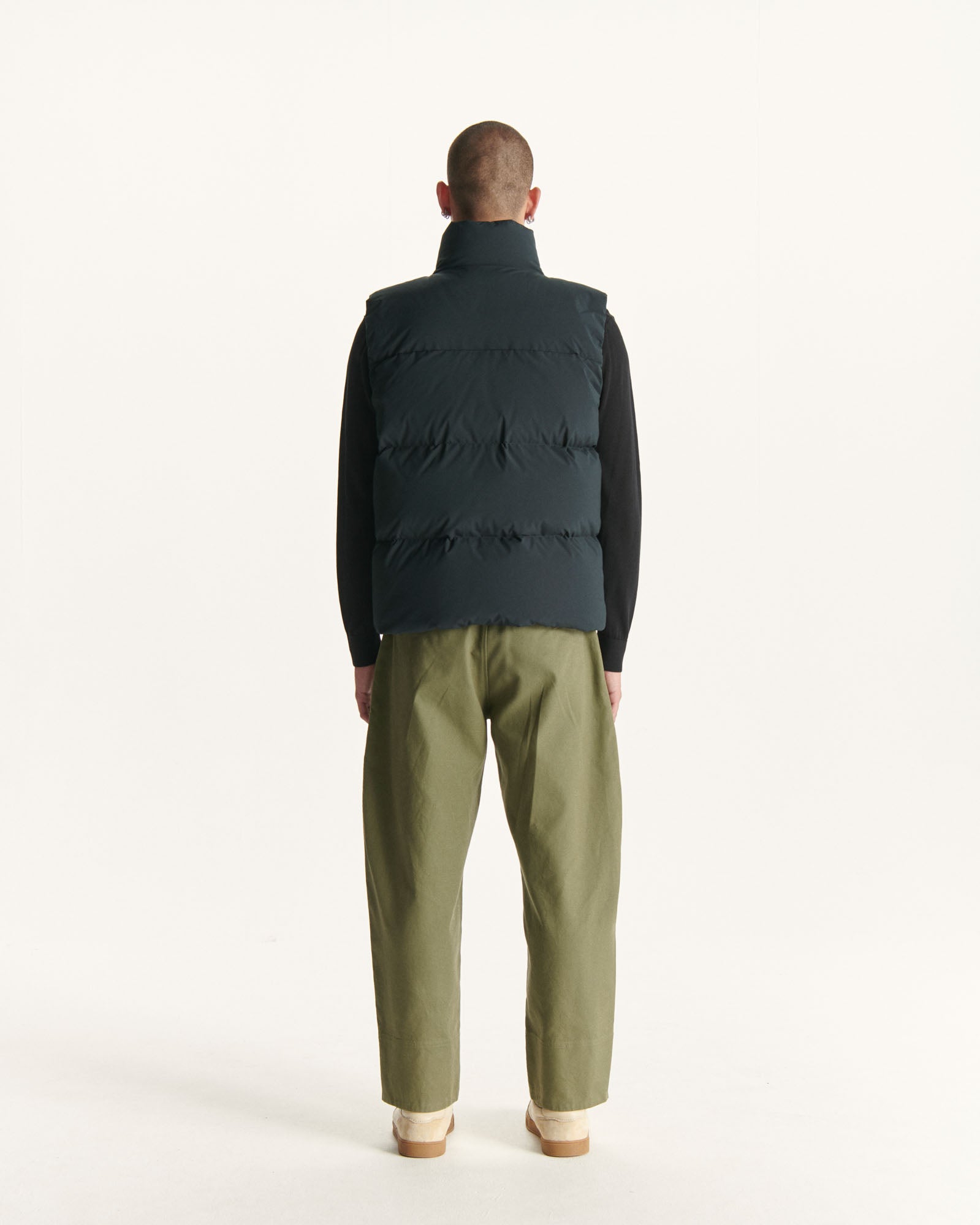 Doudoune bicolore Grand Froid Noir Sakai