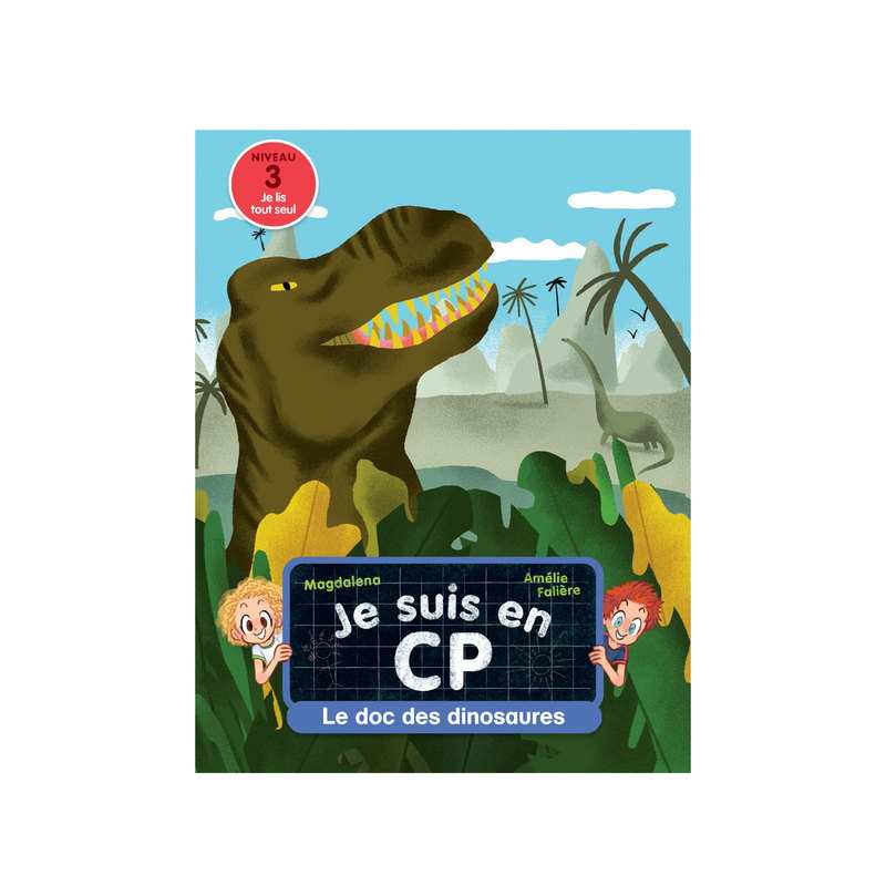 Livre Je suis en CP le doc des dinosaures - Flammarion
