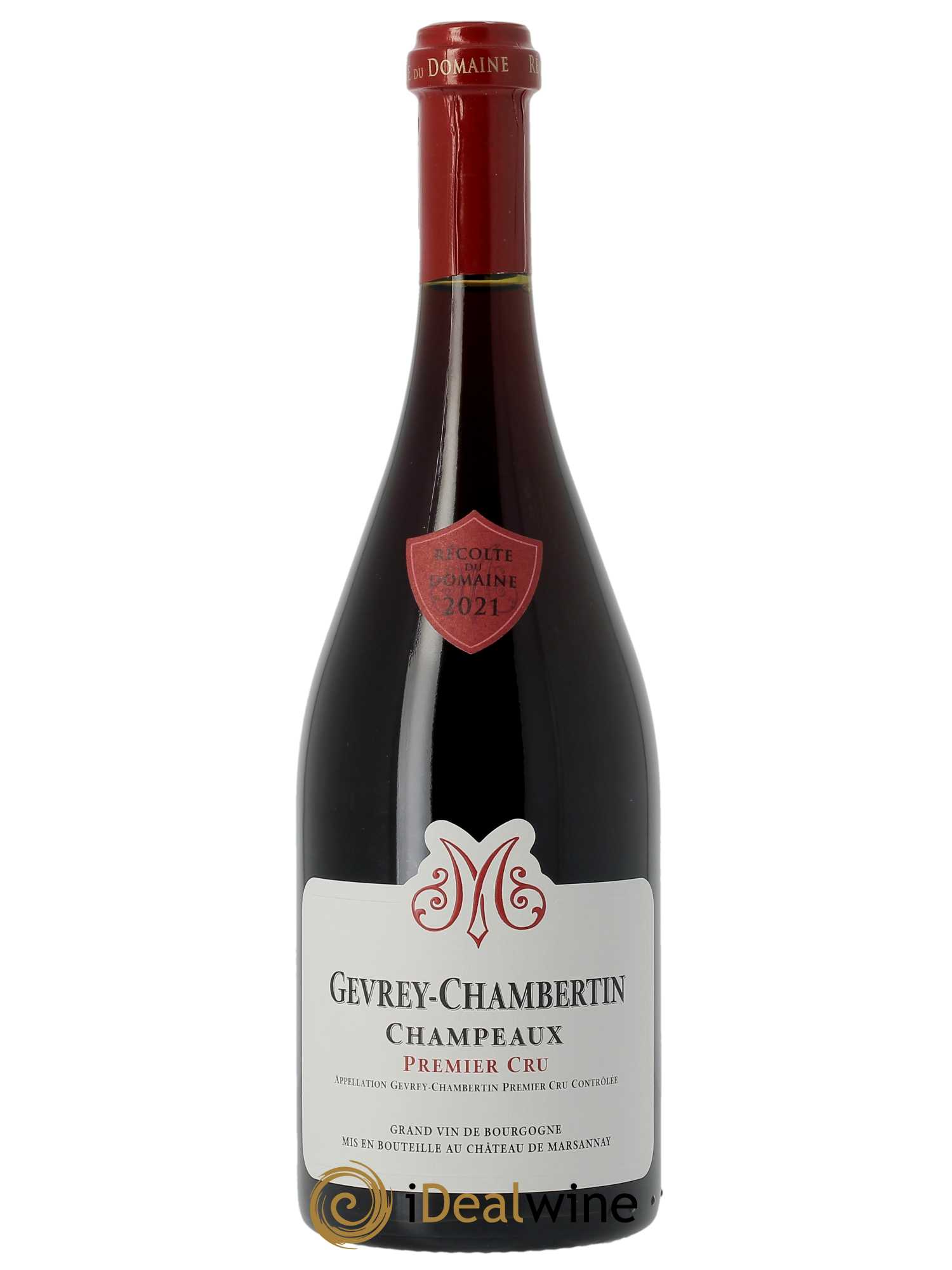 Gevrey-Chambertin 1er Cru Champeaux Château de Marsannay  2021 - Lot de 1 Bouteille