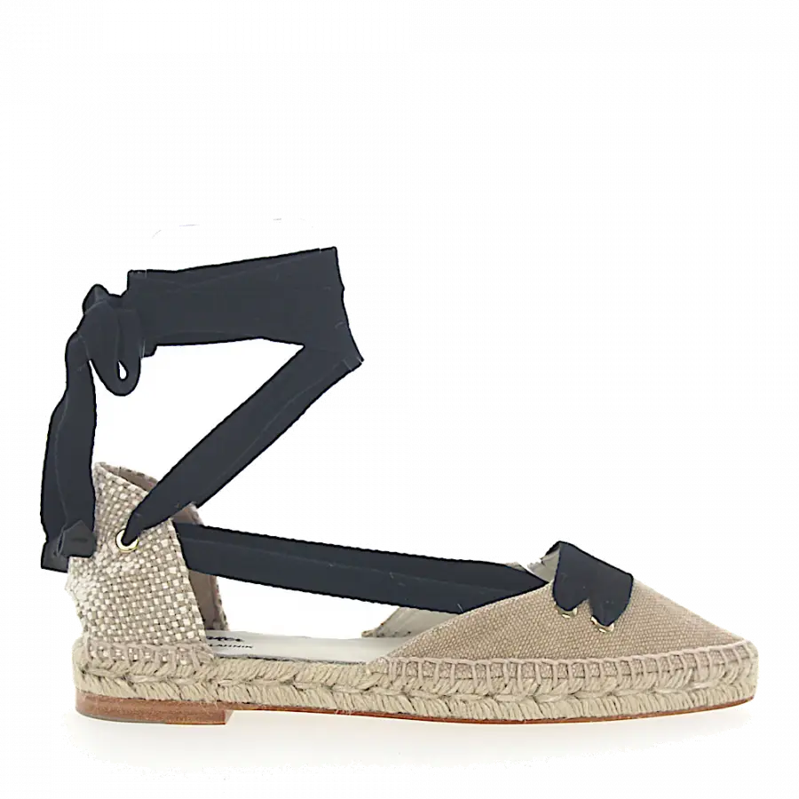 CASTAÑER BY MANOLO BLAHNIK - Espadrilles MANOLO FLAT Textil beige - beige