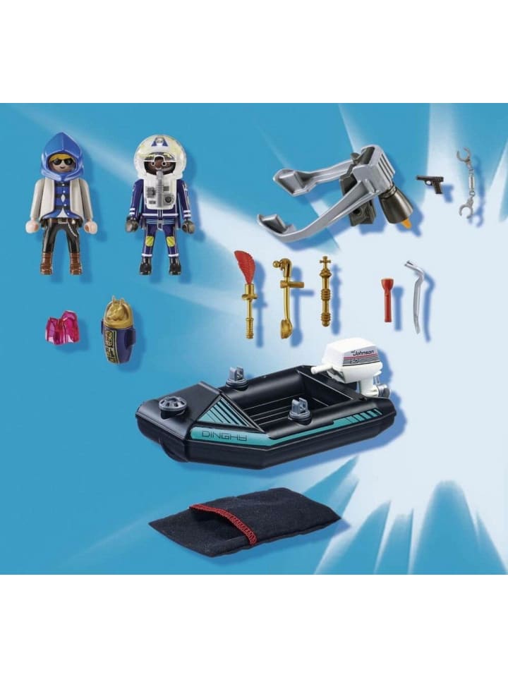 Playmobil Polizei-Jetpack: Festnahme des Kunsträubers in Mehrfarbig ab 5 Jahre günstig kaufen onesize