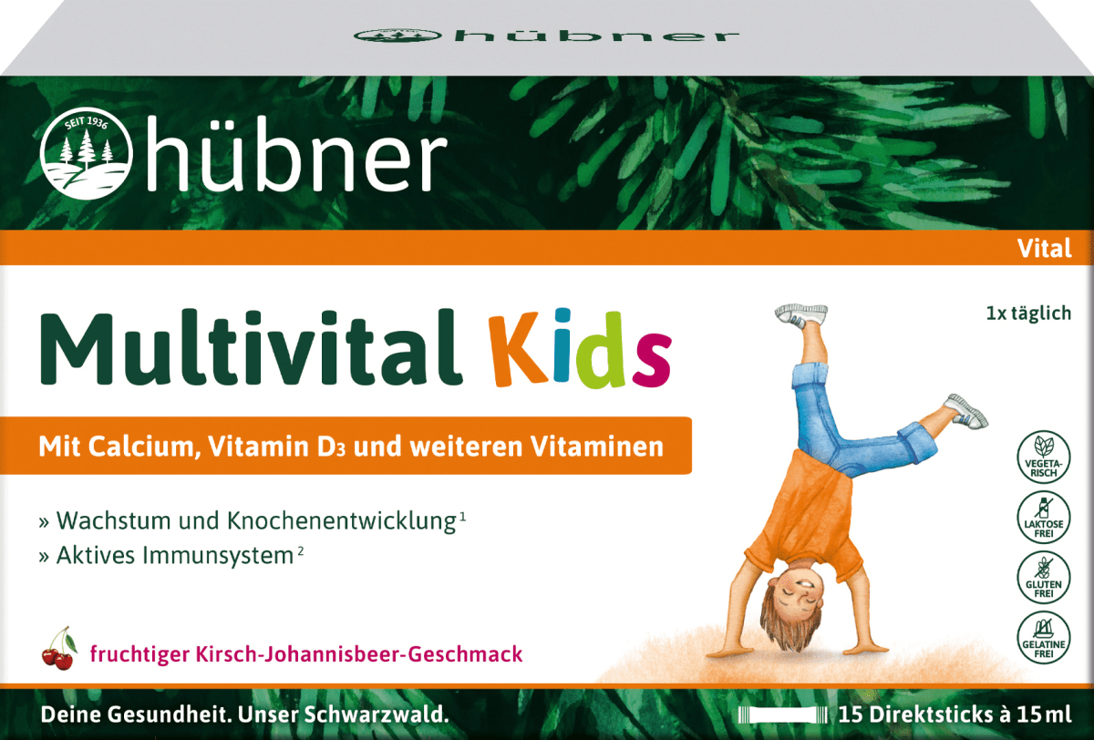 Multivital Kids Direktsticks 15 St, 225 ml