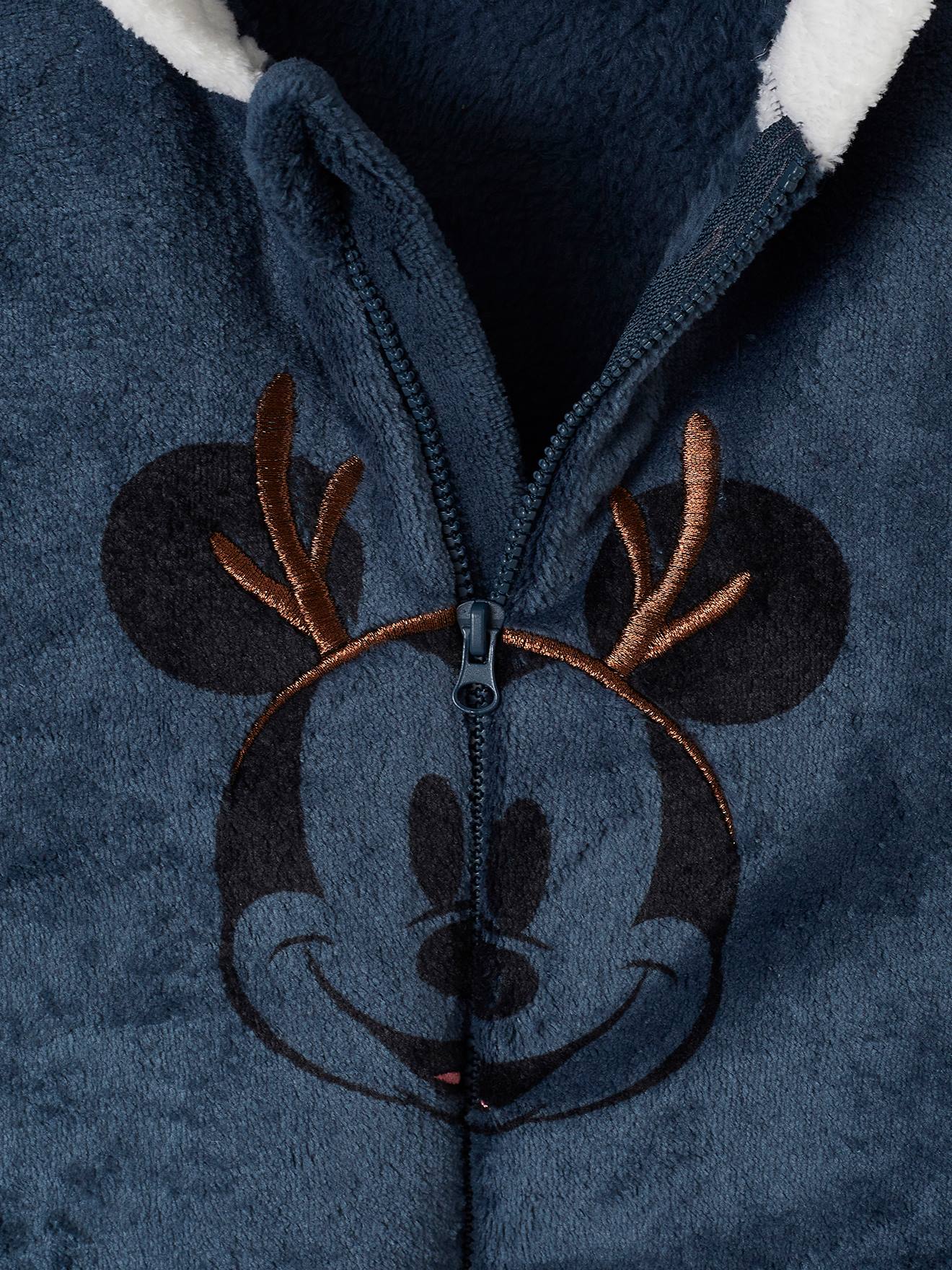 Mickey Weihnachtlicher Kinder Baby Overall Disney MICKY MAUS - marine