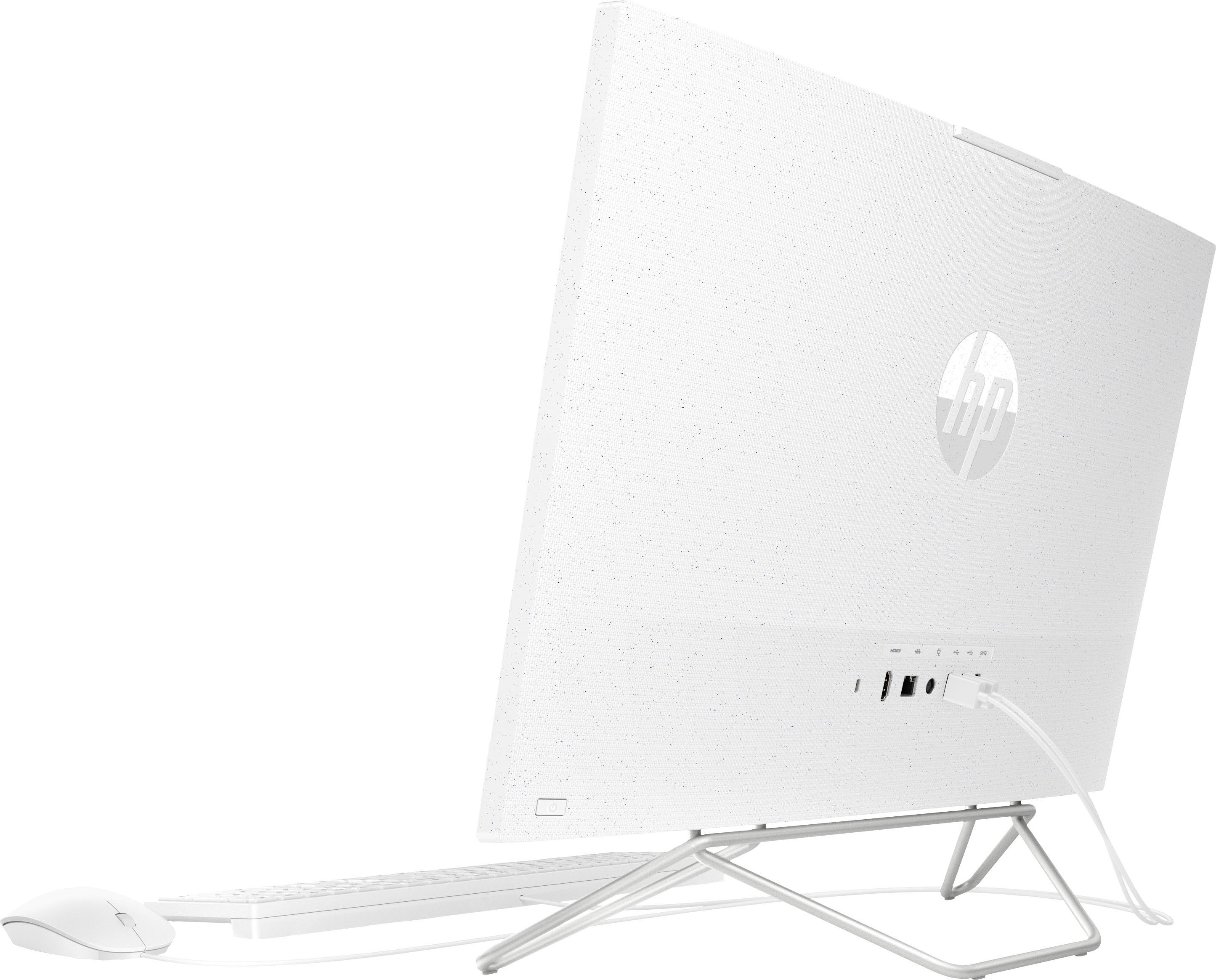 HP 24-cb0209ng All-in-One PC (23,8 Zoll, AMD Ryzen 5 5500U, Radeon™ Graphics, 16 GB RAM, 512 GB SSD)