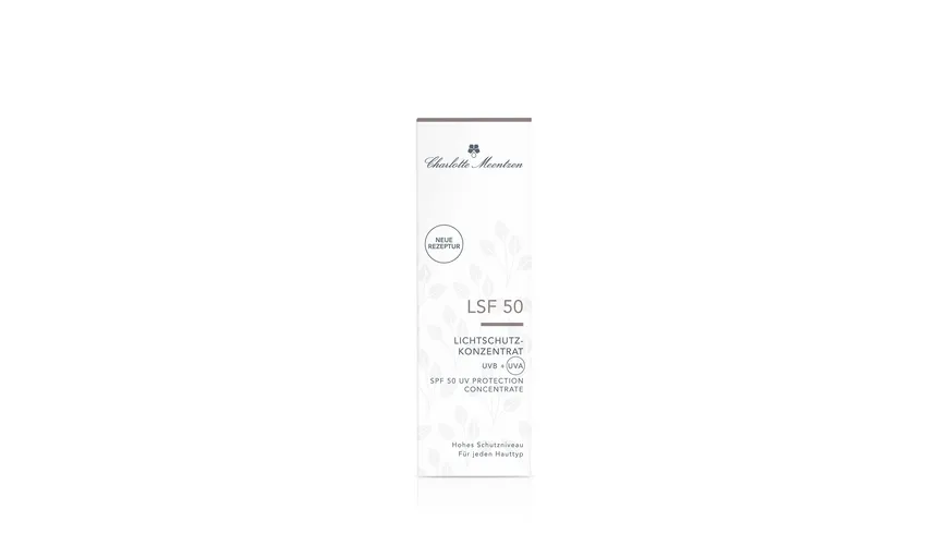Charlotte Meentzen EXTRAS LSF 50 Lichtschutzkonzentrat 30 ml