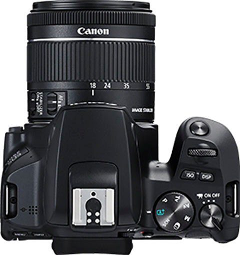 Canon EOS 250D Systemkamera (EF-S 18-55mm f/4-5.6 IS STM, 24,1 MP, 3x opt. Zoom, Bluetooth, WLAN)