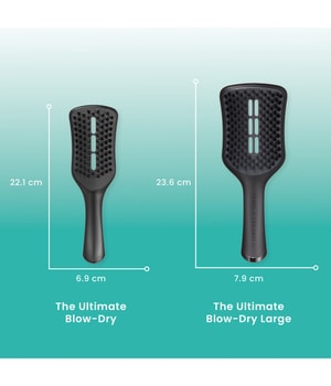 Tangle Teezer Easy Dry & Go Vented Blow-Dry Hairbrush Jet Black Ventbürste-1 Stk