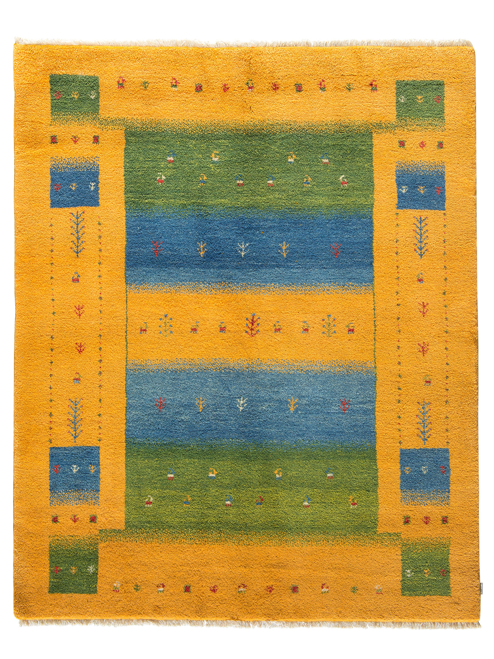 Persischer Gabbeh ca. 160 x 200 cm, Unikat / Einzelstück