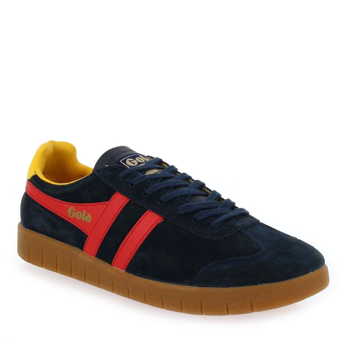 Gola  HURRICANE SUEDE CMB046 - Marine Rouge