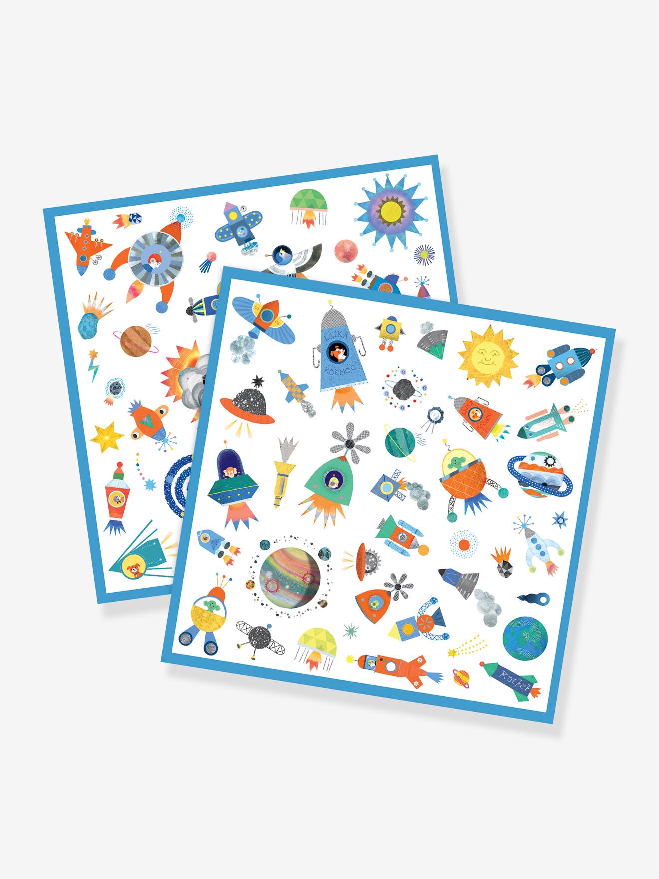 Djeco 160 Sticker WELTRAUM DJECO - blau