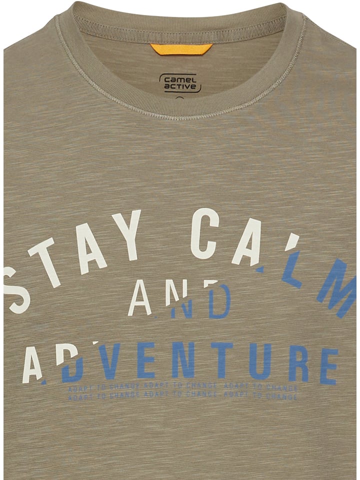 Camel Active Shirt in Khaki günstig kaufen