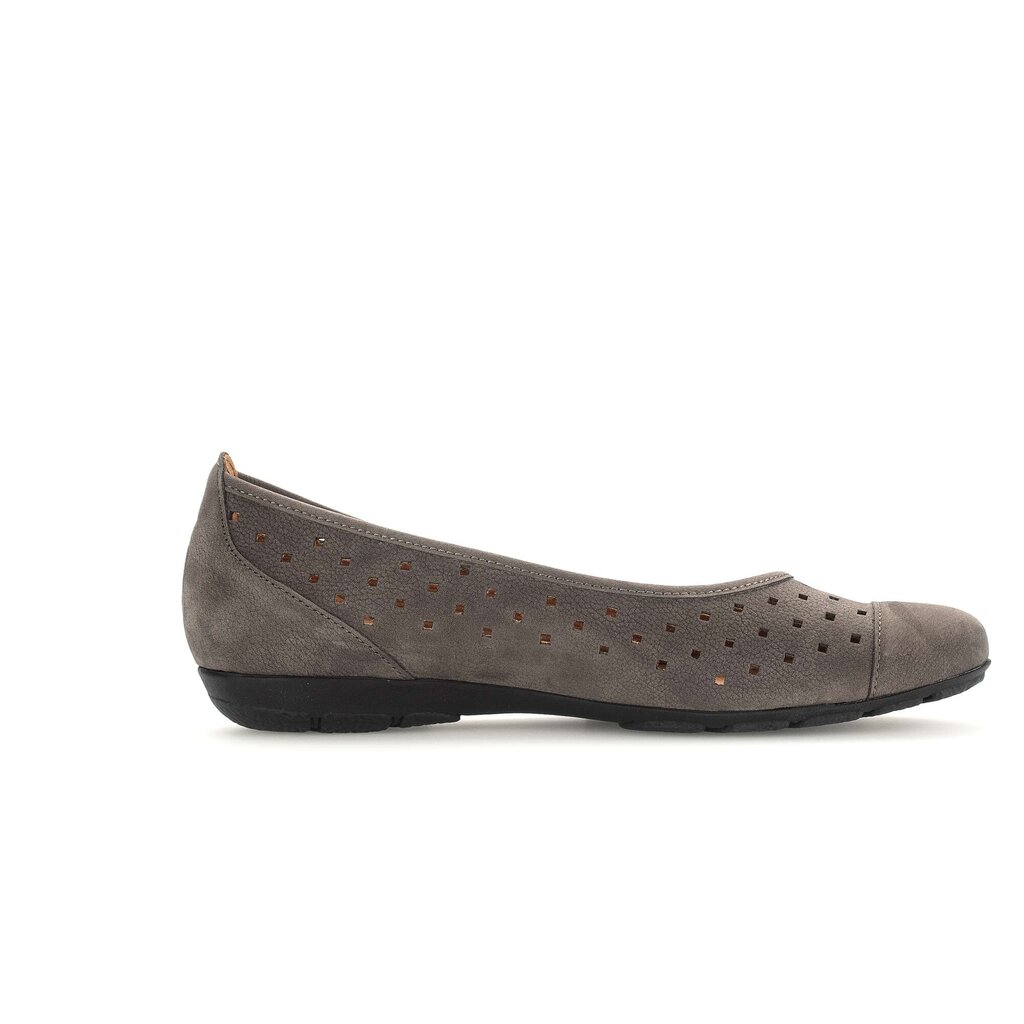 Gabor fashion Sportliche Ballerina grau