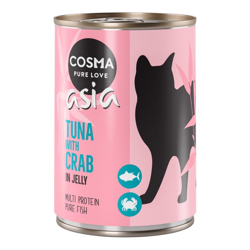 Sparpaket Cosma Asia in Jelly 12 x 400 g zu TOP-Preisen | bitiba