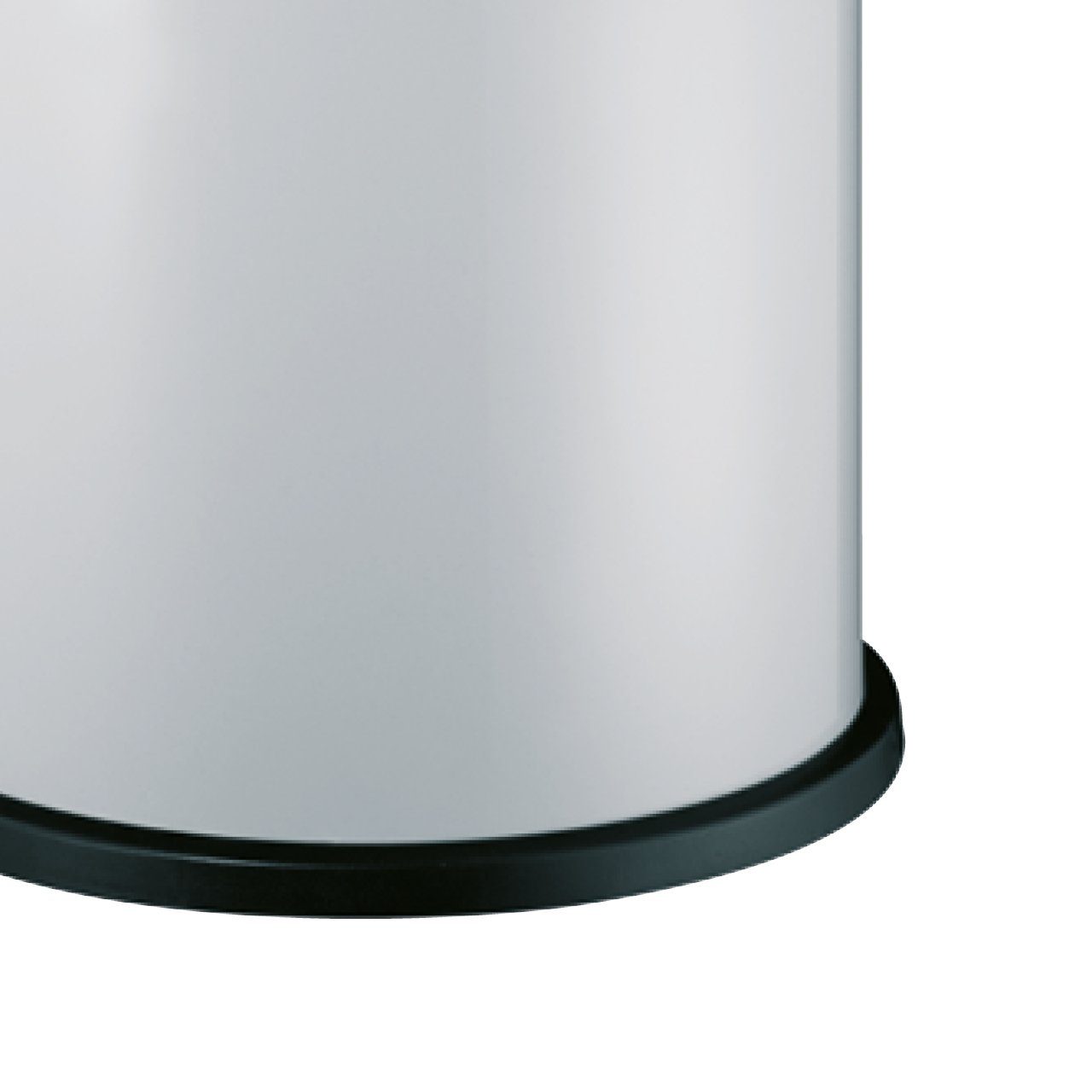 WESCO Mülleimer PUSHBOY 50 Liter, Stahlblech, 50 Liter